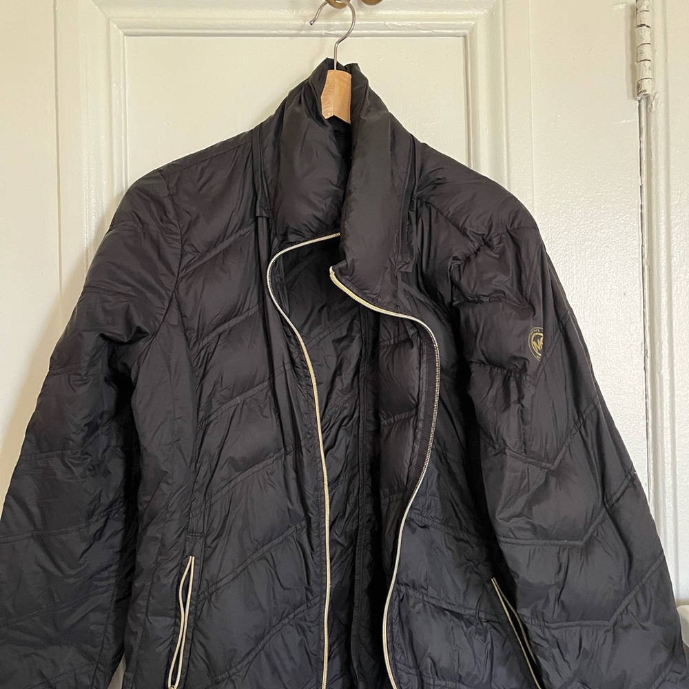 Michael Kors Black Jacket with Gold Details